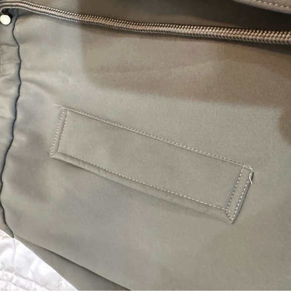 Jessica Simpson Water Resistant Softshell Long Hooded Raincoat with Ruffled Back - Picture 7 of 16